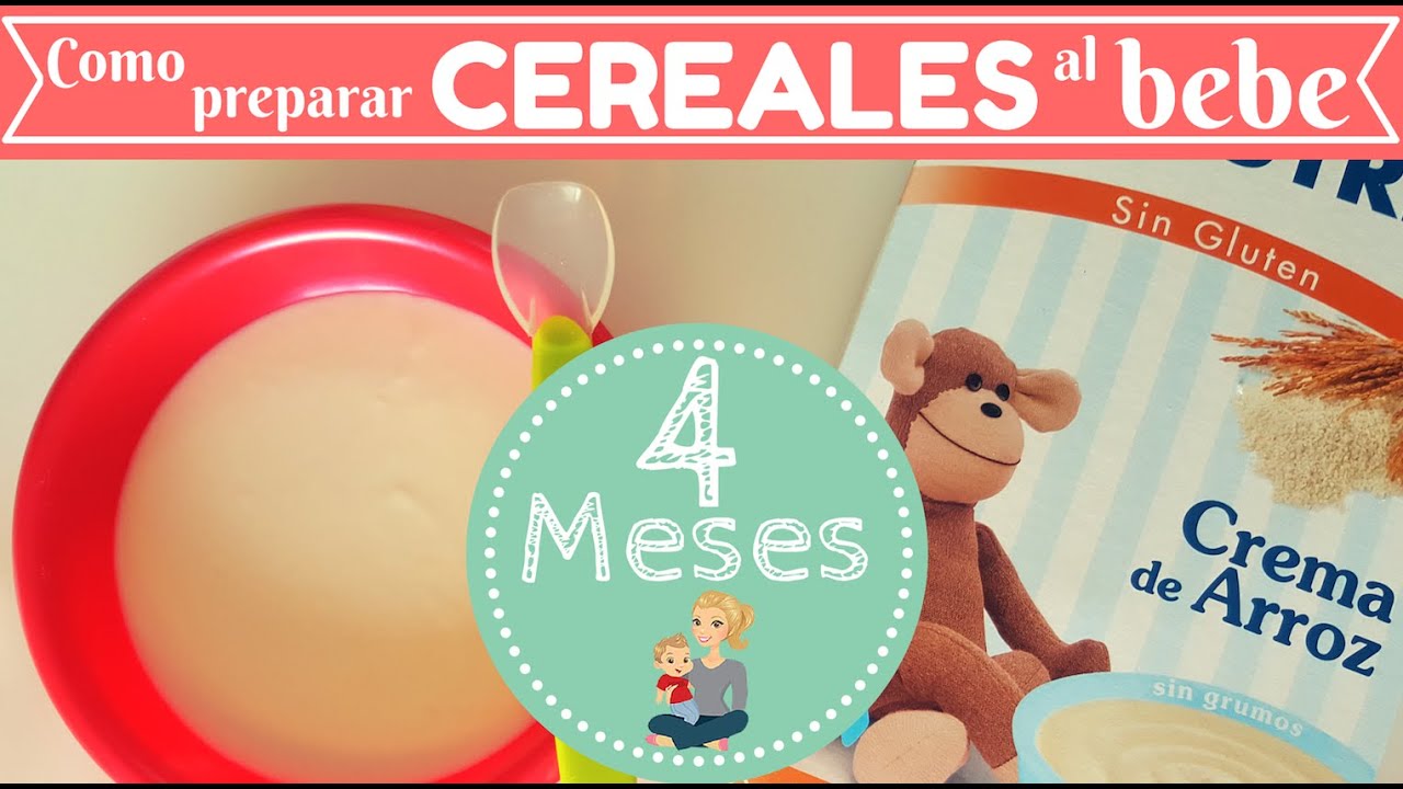 Papelón o acierto: Preparar los cereales con agua para tu bebé ¿Sí o no?