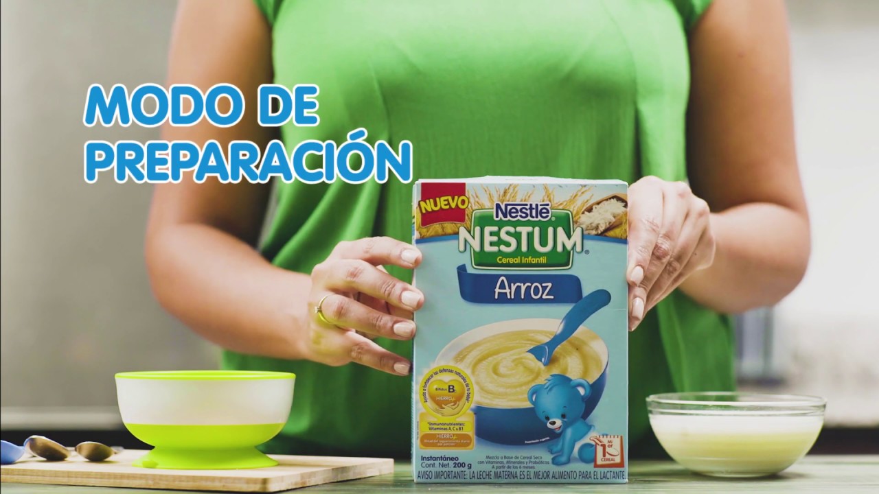 Nestum: Delicioso cereal, ahora más práctico con agua